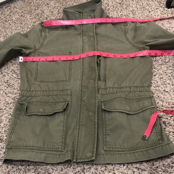 Madewell Fleet Military Jacket Size Small Olive Green Cotton - Picture 10 of 13
